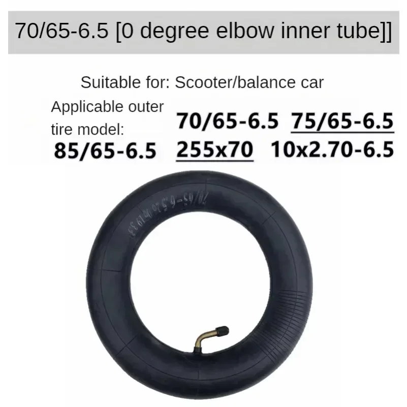 10 inch straight   Inner Tube Electric Balance Scooter Tyre For Xiaomi Ninebot Mini Pro Tire  Camera0/45 degrees 70/65-6.5