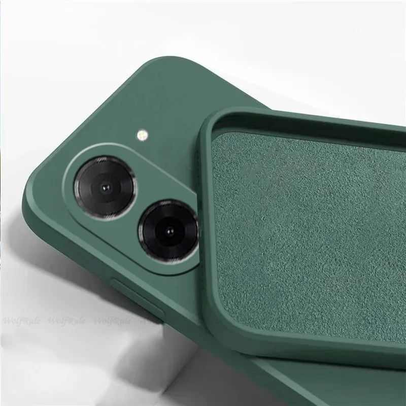 Für Abdeckung Xiaomi Redmi A5 Fall Redmi A5 Capas Telefon Zurück Original Flüssigkeit Silikon Stoßfest TPU Weiche Fundas Redmi A5 173,3mm – Detail 2
