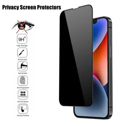 Magtim Black Privacy Anti - Spy Tempered Glass Screen Protector - Black Privacy Glass (For iPhone 12  12PRO)
