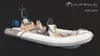 Large inflatable boat with engine 3