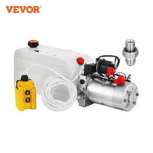 VEVOR VEVOR Bomba Hidráulica de 14L, Bomba Hidráulica Remolque Tanque 220V,  Cilindro Hidráulico para Elevador de Tijera, Bomba Hidráulica para Remolque  Volquete, Camión Elevador, Señales de Tráfico