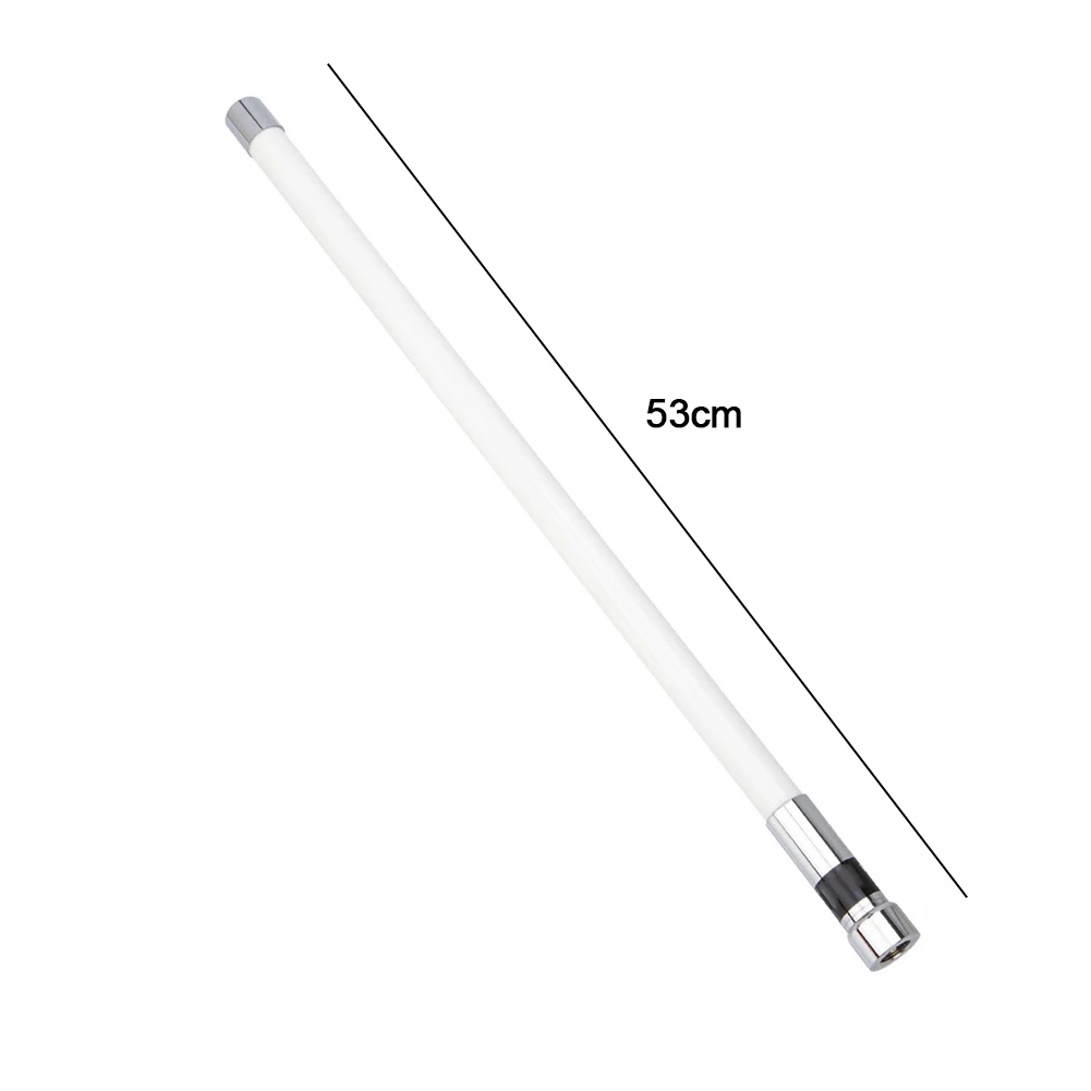 유리 섬유 안테나 VHF UHF 듀얼 200W 3.0dBi 고이득 모바일 안테나 길이 55cm 최대 전원 입력 200W, 1PC