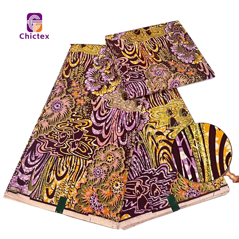 100% Ankara prints fabrics African fabrics wax super golden grand wax