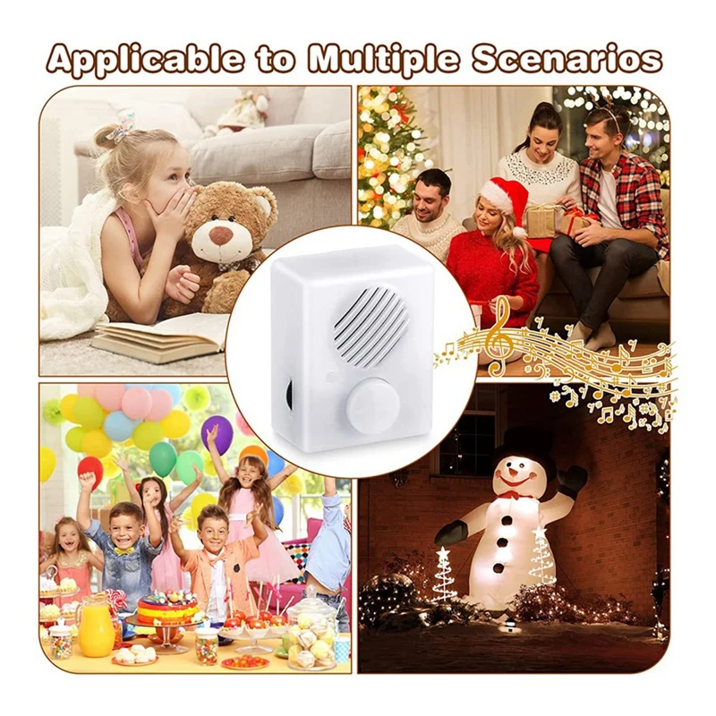 16M Sound Box portable speaker Stuffed Animals 960 Seconds Push Button Sound Box USB Voice Box Playing Button Device
