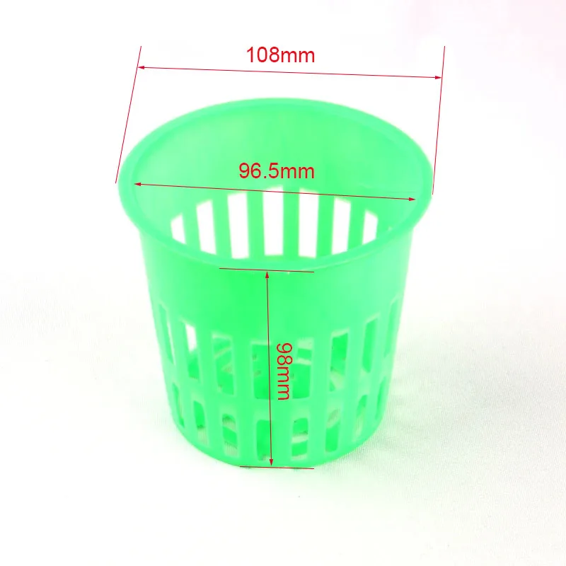 3pcs Dia96.5mm Mesh Pot Net Basket Hydroponic Aeroponic Vegetable Nursery Pots Hidroponic System
