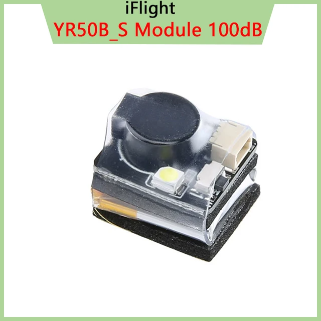 IFlight Fast Finder Buzzer YR50B_S Module 100dB BB Ring LED Light Alarm 100 Decibels Programmable BF F7 for RC FPV Quadcopter 2