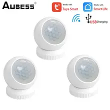 

Tuya Bluetooth-compatible Mesh PIR Sensor Detector Movement WIFI Sensor Smart Life APP Wireless Home Security System Aubess