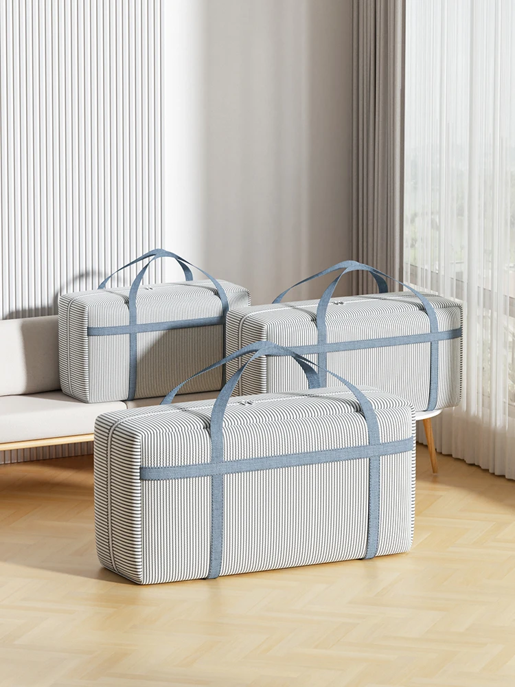 1PC large capacity storage bag for bedroom dormitory clothes quilt foldable dust bag storage locker storage bag trunk sorting 4