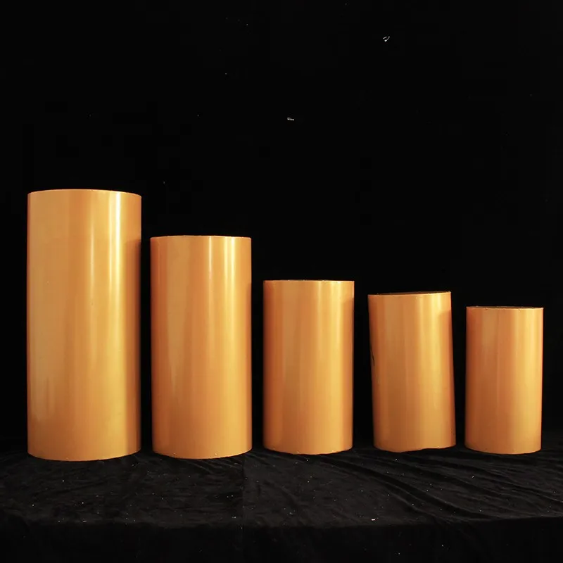 

Event Decor Cylinder Pedestal Stand Metal Risers Set Dessert Cake Stand Wedding Table Birthday Party Decorations