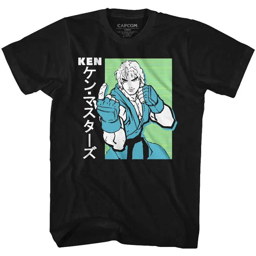 

Street Fighter Ken Short Sleeve Adult TShirt