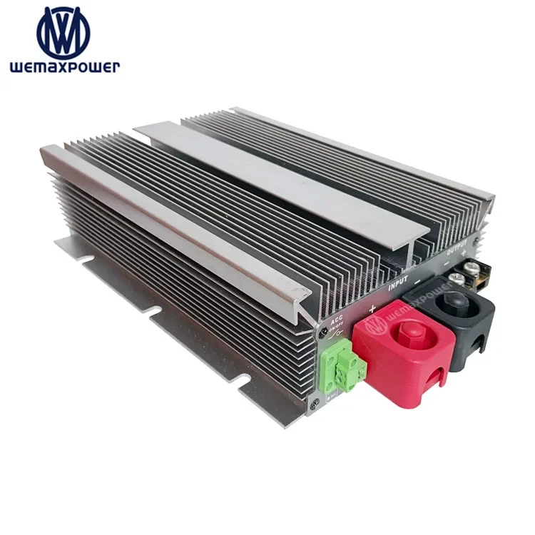 Wemaxpower 12V (12.5V TO 16V) to 14.6V 80A DC TO DC life-po4 Lithium Battery Charger Constant current for RVs Boat Truck