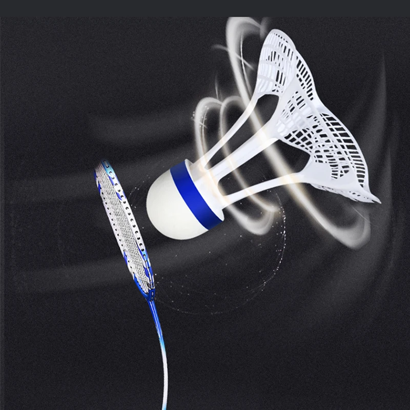 

Windproof Outdoor Anti-Wind Ball Plastic Batminton Shuttlecock Stable Resistance Sport Speed Training Children Adults 3Pcs