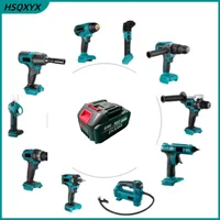 Batterie lithium rechargeable 21V pour outil électrique sans fil Makita 21V, batterie de rechange universelle compatible haute capacité 6