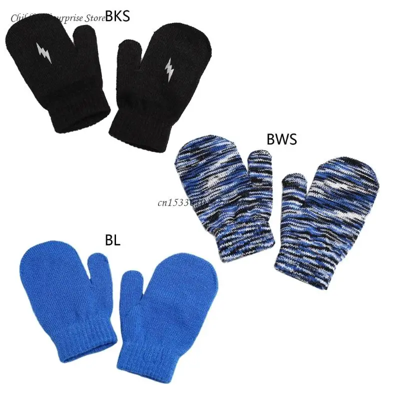 

Warm Knitted Gloves Soft & Durable Baby Fingerless Mittens Stylish & Practical Knit Gloves Lightweight for Babies Gift Dropship