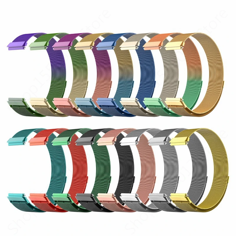 ݼ Milanese Ʈ ȭ  7 Smartwatch η ƿ ׳ƽ   ȭ band7  ׼
