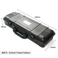 Hunting Waterproof Safety Box Shockproof Instrument Rifle Air Gun Aiming Seal Storage Protection Organizer Toolbox 2