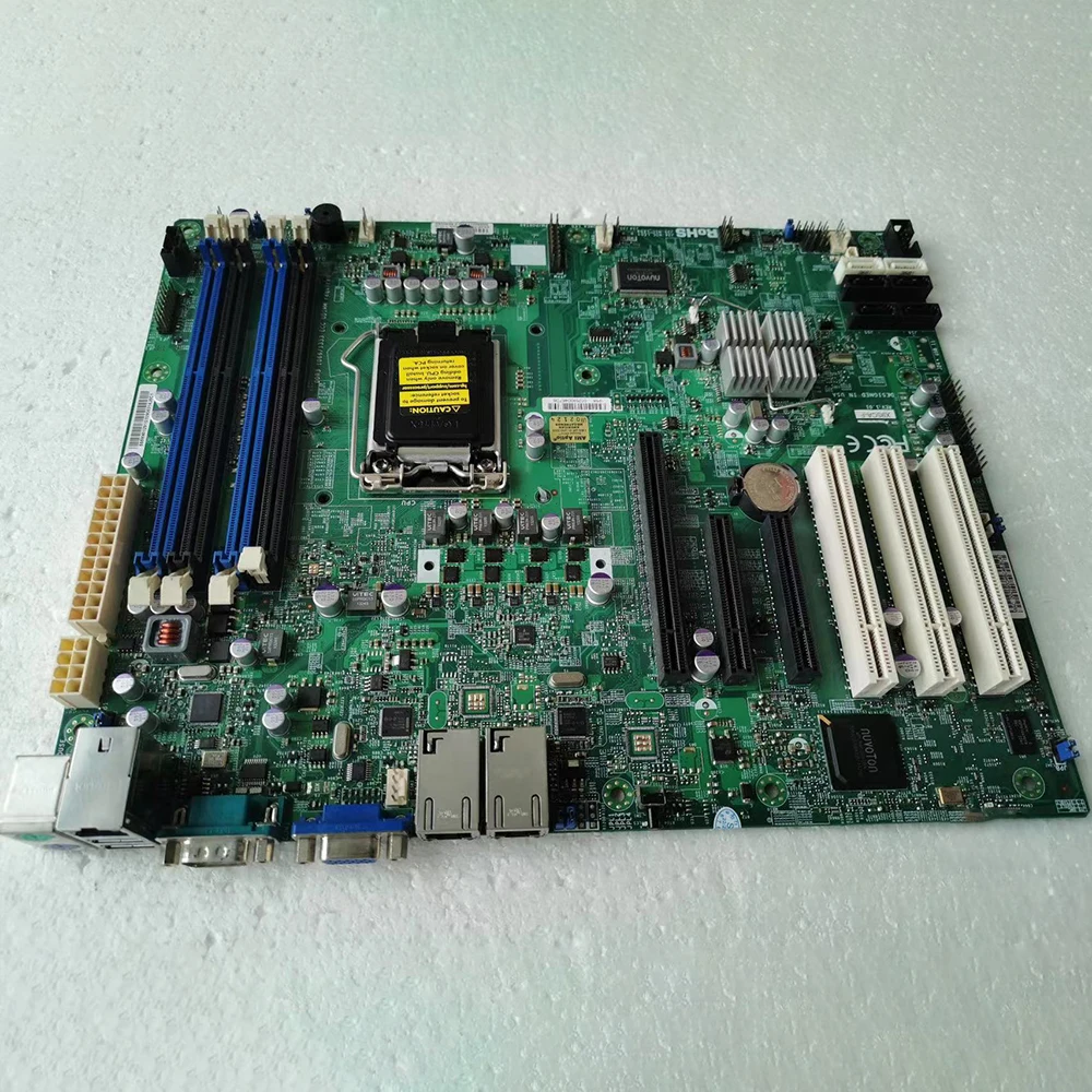 Supermicro X9SCA-F용 서버 마더보드 C204 칩셋 LGA1155 DDR3 E3-1200