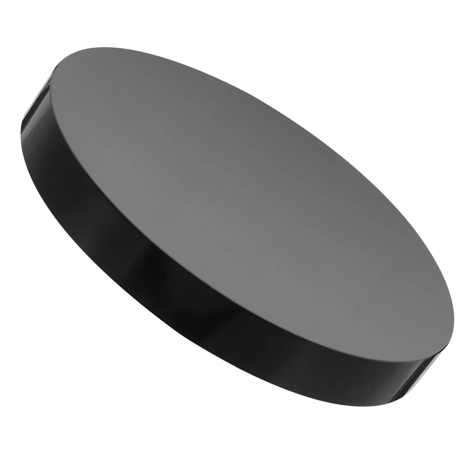 

Obsidian Decorative Mirrors Round Rocks Plate Desk Black Divination Circle Board