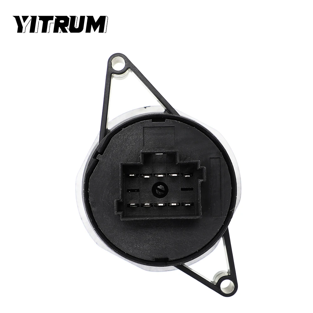 YITRUM 0015453404 전조등 스위치, 메르세데스 벤츠 악트로스 액소르 아테고 자동차 부품, 10 핀, A0015453404