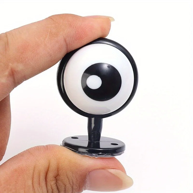 Motorcycle Riding Helmet Paste Decorative Accessories, Cool Cute Cartoon Eye Shaped Helmet Decoration, Motociclista Accesorios