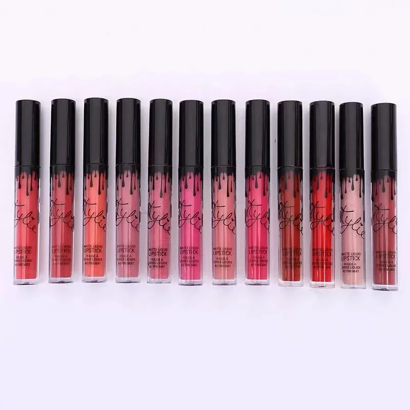 

Multiple Lipsticks Kylie Matte Lip Gloss Set Waterproof Long Lasting Moisturizing Lipstick Tubes Women Lip Tint Coametic