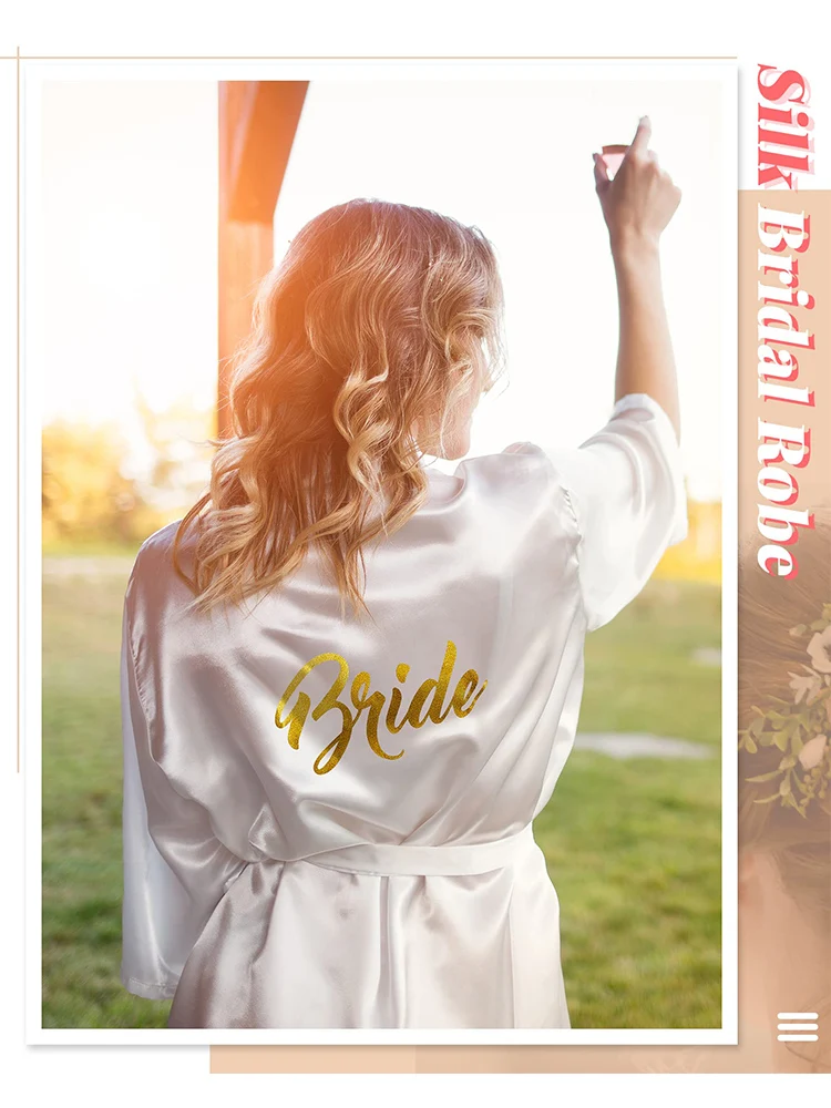 Pigiama In Raso Di Seta Per Donna 'Team Bride' A 2 Pezzi - Corto Con Scollo A V - Regalo Addio Al Nubilato