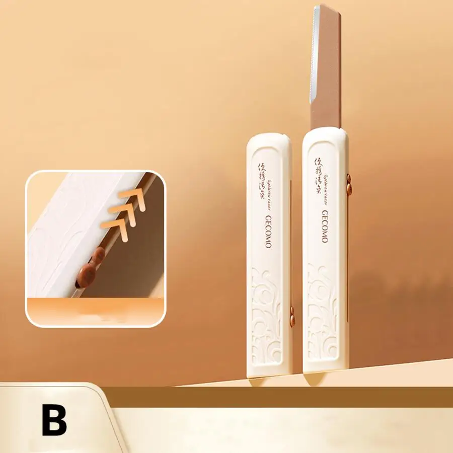 1pcs Eyebrow Trimmer Knives Portable Face Razor Hair Remover Eye Brow Epilation Hair Removal Cutter Shaver Blades Makeup Tools