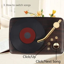  Retro Bluetooth Speaker Mini Outdoor Portable Vintage Wireless Bluetooth Speakers With FM Small Speaker Suppport FM TF Card AUX 