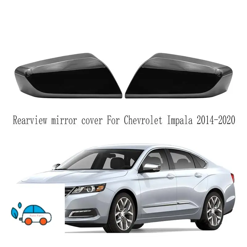 Side Door Wing Mirror Cover Clip On Mirror Cover Clip Decoration for Impala 2014 -