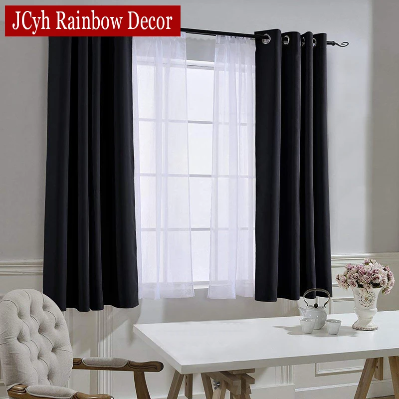 Short Window Curtain Bedroom Blackout Blackout Curtains Modern Living