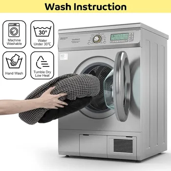 Dog Bed with Attached Blanket for Small Dogs or Cats, Soft Plush Cozy Donut Cuddler Hooded Pet Beds Washable. Round Puppy Bed 4