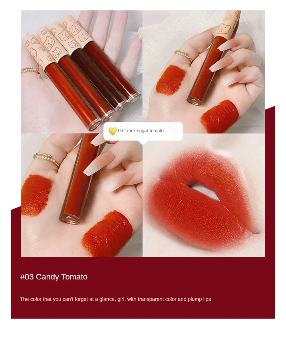 Матовый блеск для губ, цвет в ассортименте | AliExpress