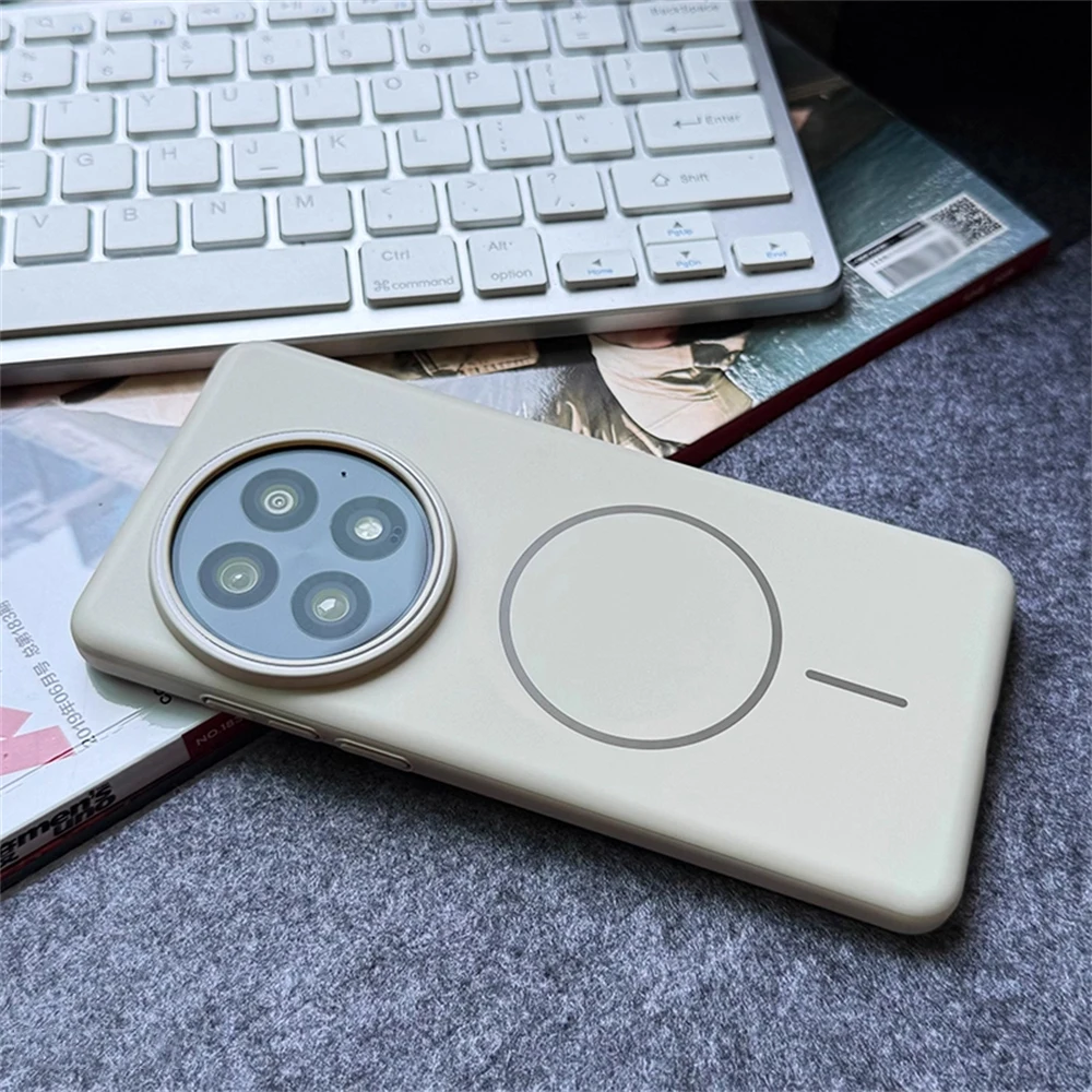 Ultra-Thin Matte Hard PC Case with Magnetic Wireless Charging Compatibility