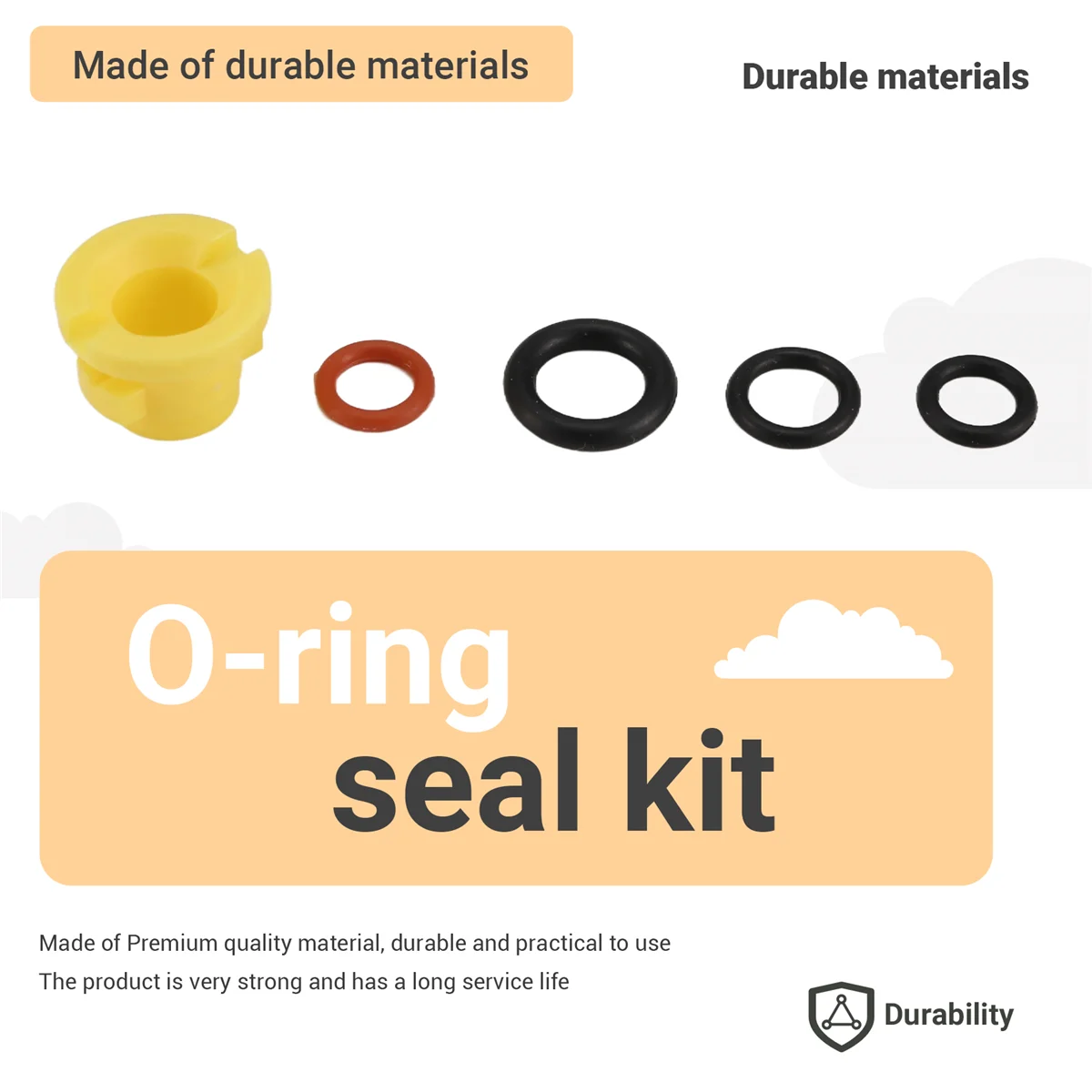 Newest O-Ring for Karcher Lance Hose Nozzle Spare O-Ring Seal 2.640-729.0 Rubber Pressure Washer for K2 K3 K4 K5 K6 K7 A