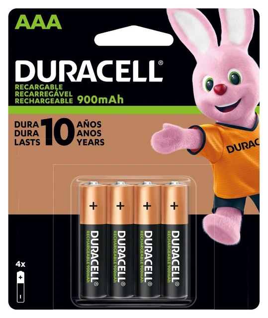AAA Rechargeable Duracell 4 PCs - AliExpress