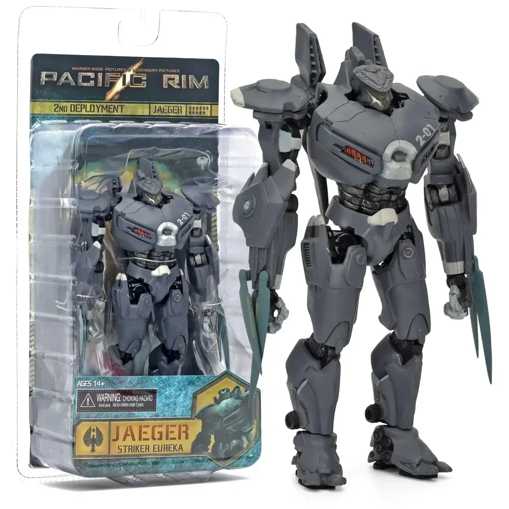 

7-дюймовая NECA Pacific Rim Mecha Hunter Deluxe giпсис опасность малиновый Тайфун Striker Eureka экшн-фигурка ПВХ коллекционные модели игрушки