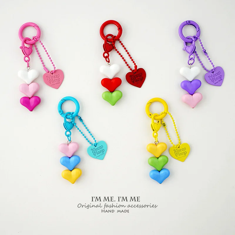 ＊韓国＊［nari objet］Melting heart keyring 2color Amazon.com: PACKOVE Mini Heart Shaped Silver Metal Foldable