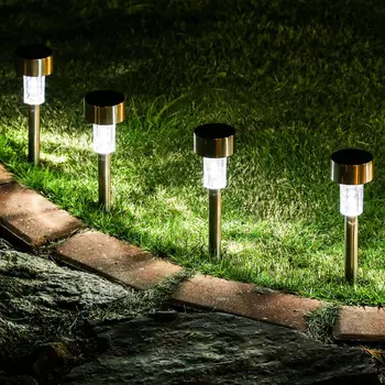 Solar-Powered Outdoor Path Lights 8