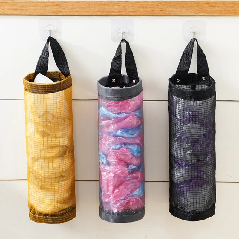 Grocery Storage Bag Trash Bag Storage Organizers Hanging Storage Trash