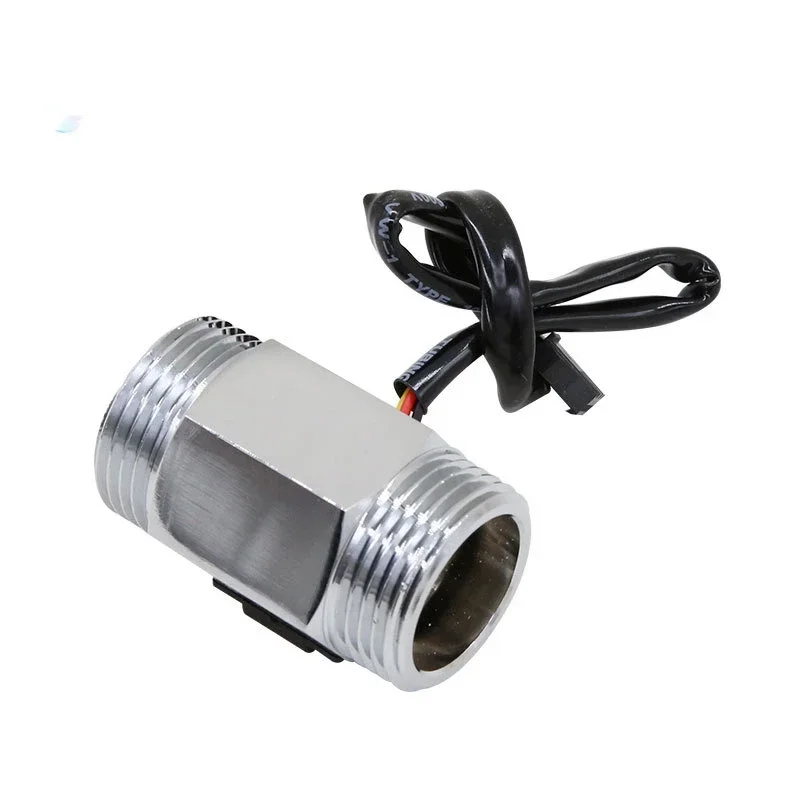 B10 Water flow sensor 1 inch external wire copper water flow sensor turbine meter B10