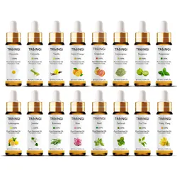 10ml with Dropper Pure Natural Lavender Essential Oil Diffuser Eucalyptus Neroli Jasmine Mint Geranium Rose Tea Tree Aroma Oil