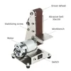 Electric Belt Machine Sander 110-240V Sanding Grinding Polishing Machine Abrasive Belts Grinder DIY Polishing Cutter Edges 5