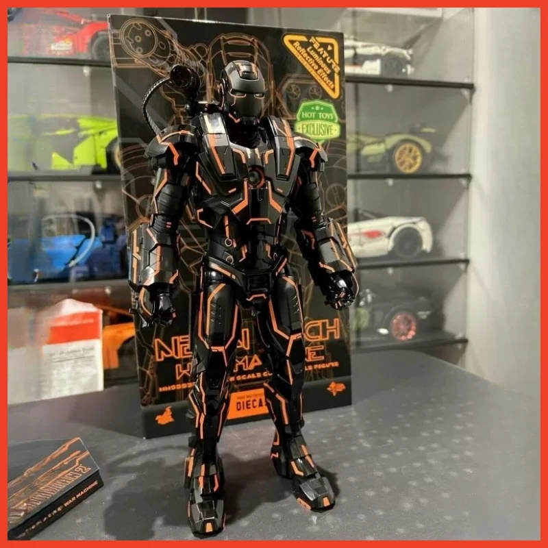 

Hottoys Ht 1/6 Mms553d35 Iron Man 2 War Machine Mk1 Genesis Lightspeed Orange Action Figure Model Hobbies Collection Gifts