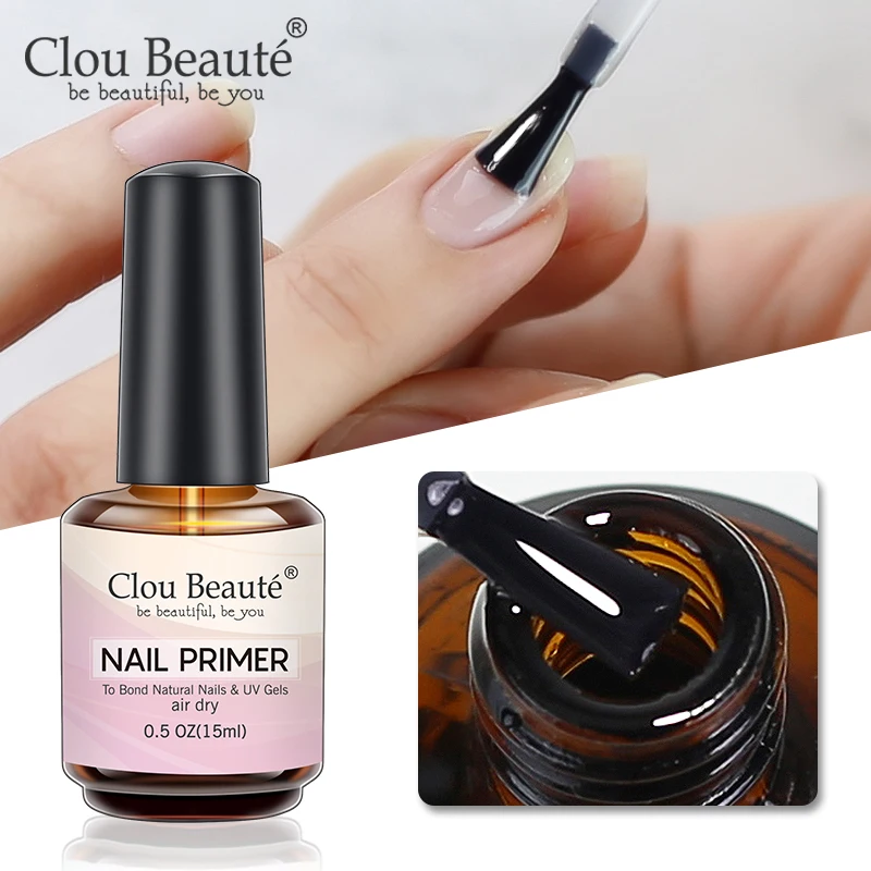 Evidenziare Beaute Fast Air Dry Primer Base Primer No Wipe Top Coat Matte Top Soak Off Gel Nail Polish Prep Disidratatore Prime Nail Art