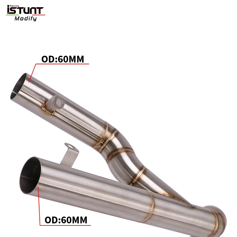 For KTM 1290 Super Duke R 2014 2015 2016 Motorcycle Exhaust Escape Muffler System Modified Mid Link Pipe Eliminator Enhanced - Image 5