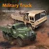 JJRC QT112 simulation THAAD six wheel drive military truck children's outdoor off-road transportation model RC toy car 1