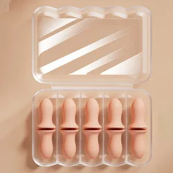 Reusable Soft Foam Soundproof Earplugs - 10 Pack, Anti - Noise & Comfortable Fit (Pink)
