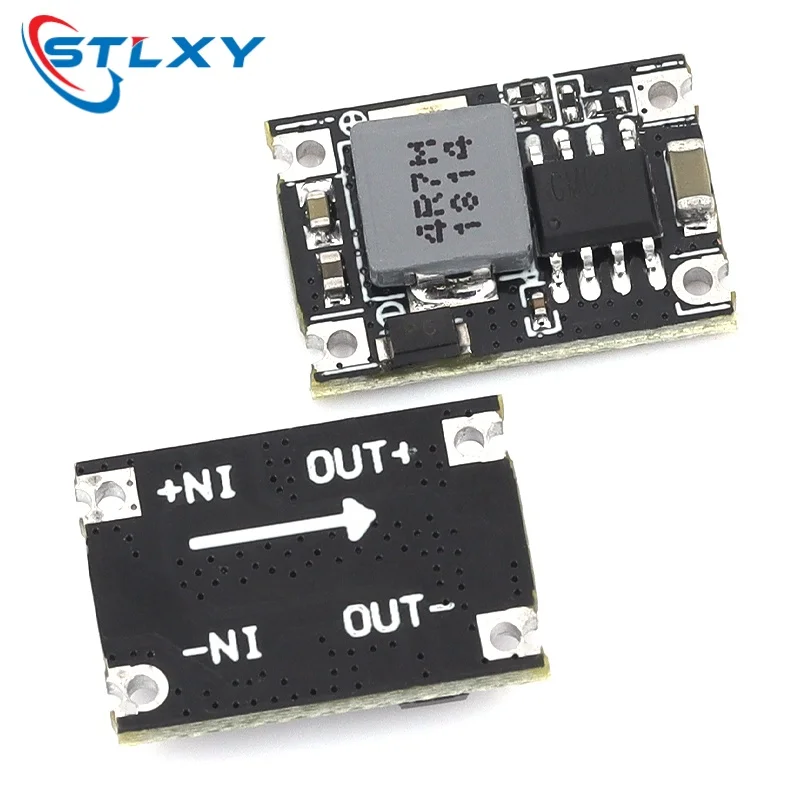 Stlxy DC-DC 벅 컨버터 5V-30V에서 3.3V 5V 3A 전압 조절 모듈 자동차 오토바이 배터리 전원 공급 스텝 모듈