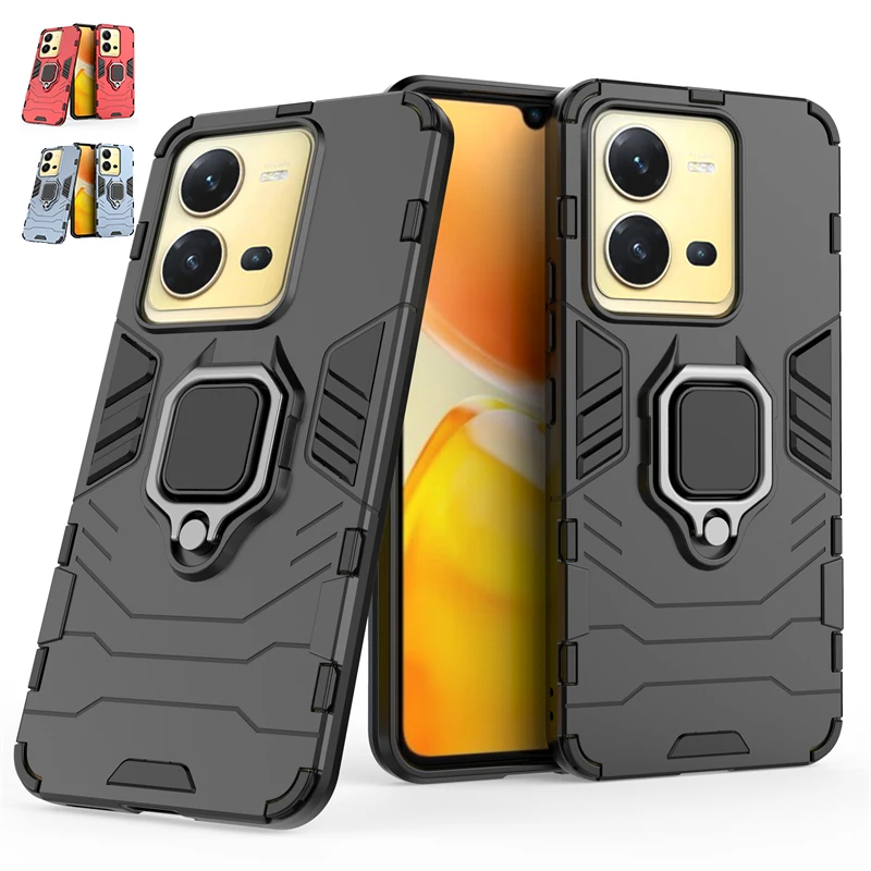 Per Vivo X80 Lite Custodia Cover Vivo X80 Lite Capas Paraurti Antiurto Full Pc Holder Armor Cover Magnetica Per Vivo X80 Lite Fundas