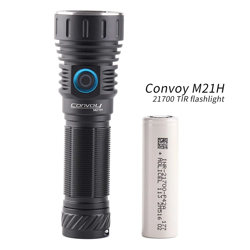 Convoy M21H 21700 TIR flashlight ,typec charging port,XHP70.2 XHP70.3